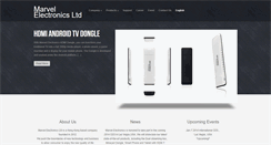 Desktop Screenshot of marvelelectronics.com